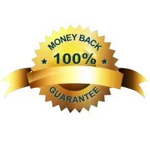 100% Money Back Guarantee - Satisfaction Guaranteed