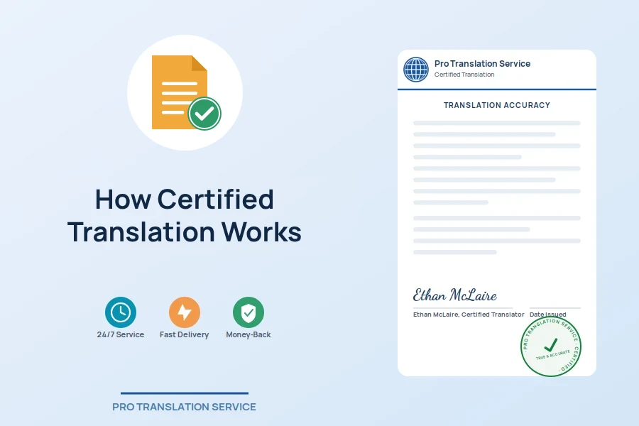 How Certified Translation Works