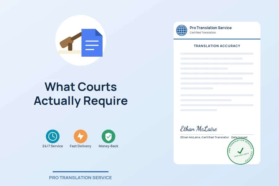 What Courts Actually Require