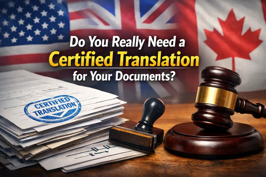 Do you really need a certified translation for immigration, legal, and academic documents<br />
