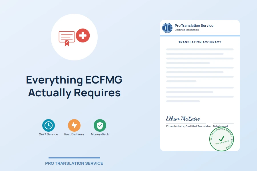 Everything ECFMG Actually Requires