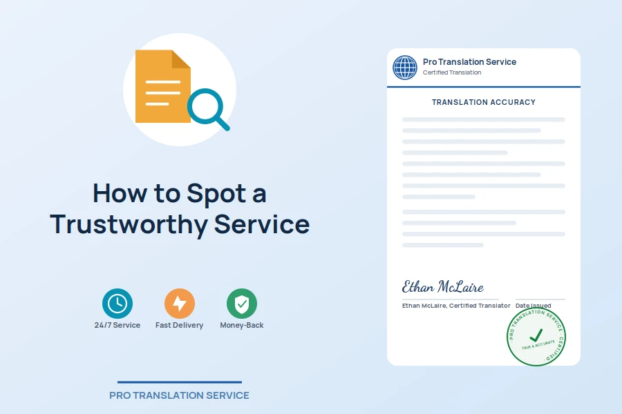 How to Spot a Trustworthy Service