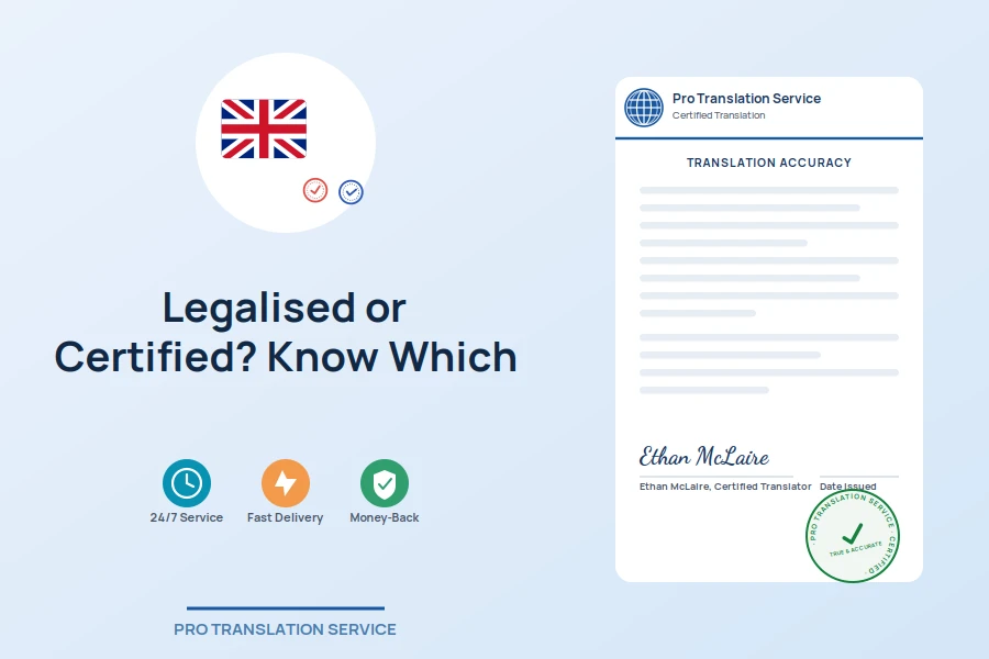 Legalised or Certified? Know Which