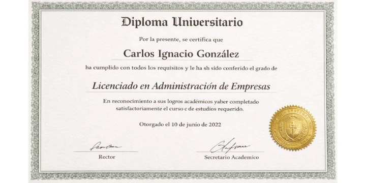 Foreign academic diploma and transcript requiring certified English translation for USCIS