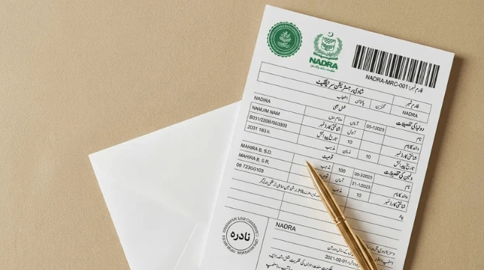 Pakistani Urdu government documents requiring certified English translation for immigration