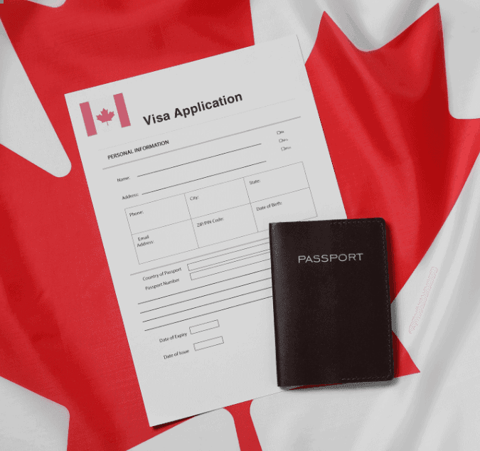 canadian visa document